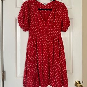 Madewell Sophia Mini Dress in Bandana Flower - Medium